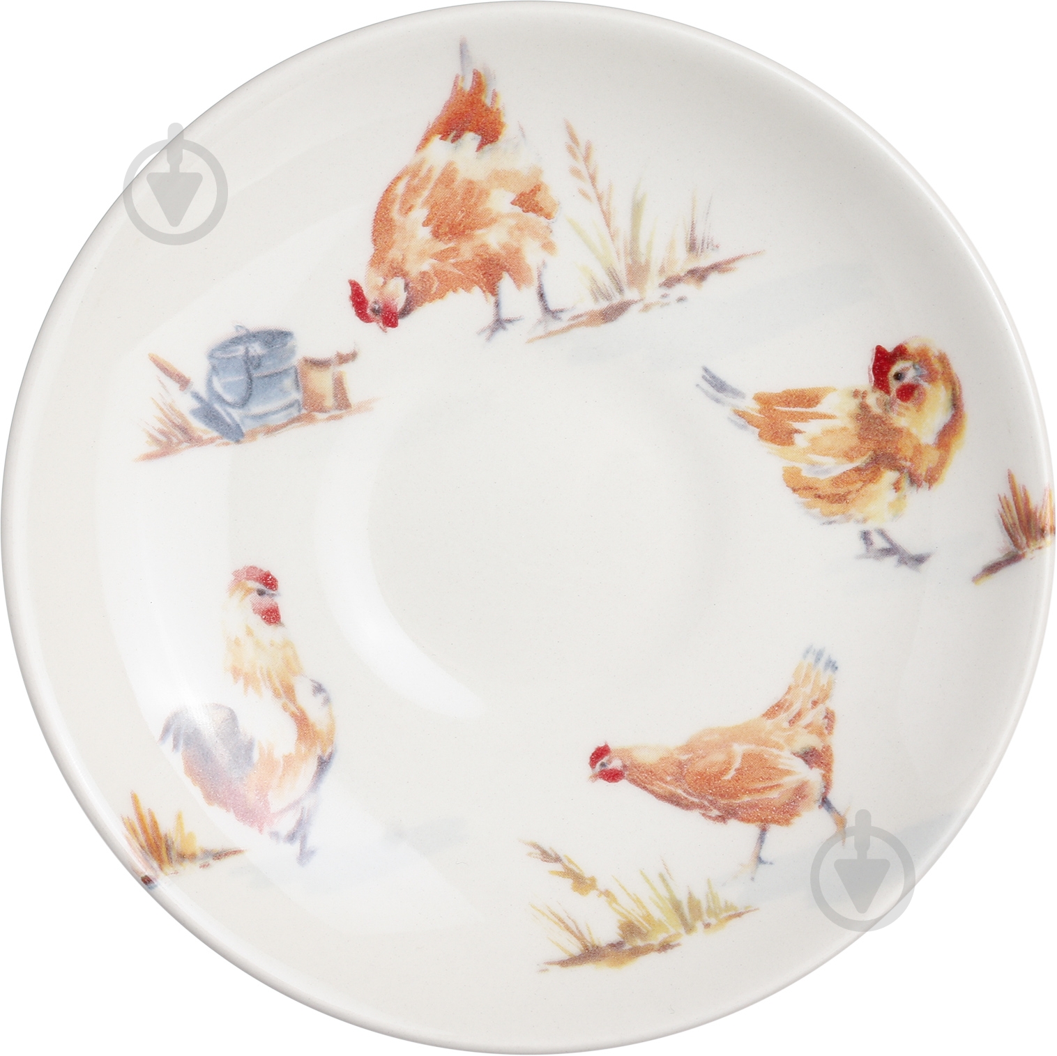 Чашка с блюдцем Claytan Ceramics Птичья ферма 240 мл - фото 4