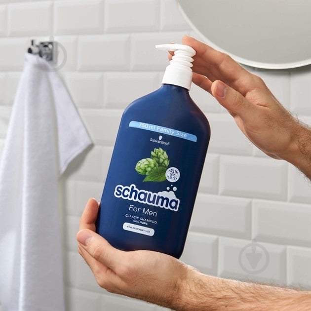 Шампунь Schauma Men с экстрактом хмеля 750 мл - фото 5