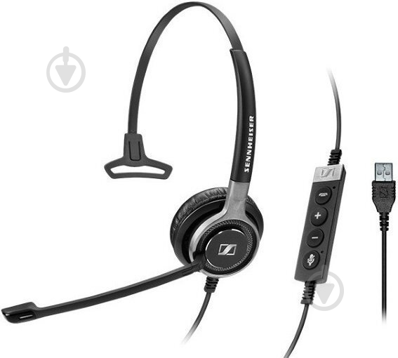 Гарнитура Sennheiser SC 630 USB ML Mono black (504552) - фото 1