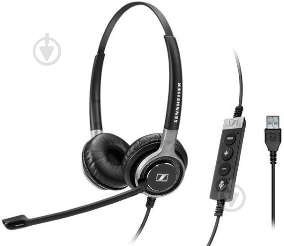 Гарнитура Sennheiser SC 660 USB CTRL black (504555) - фото 1