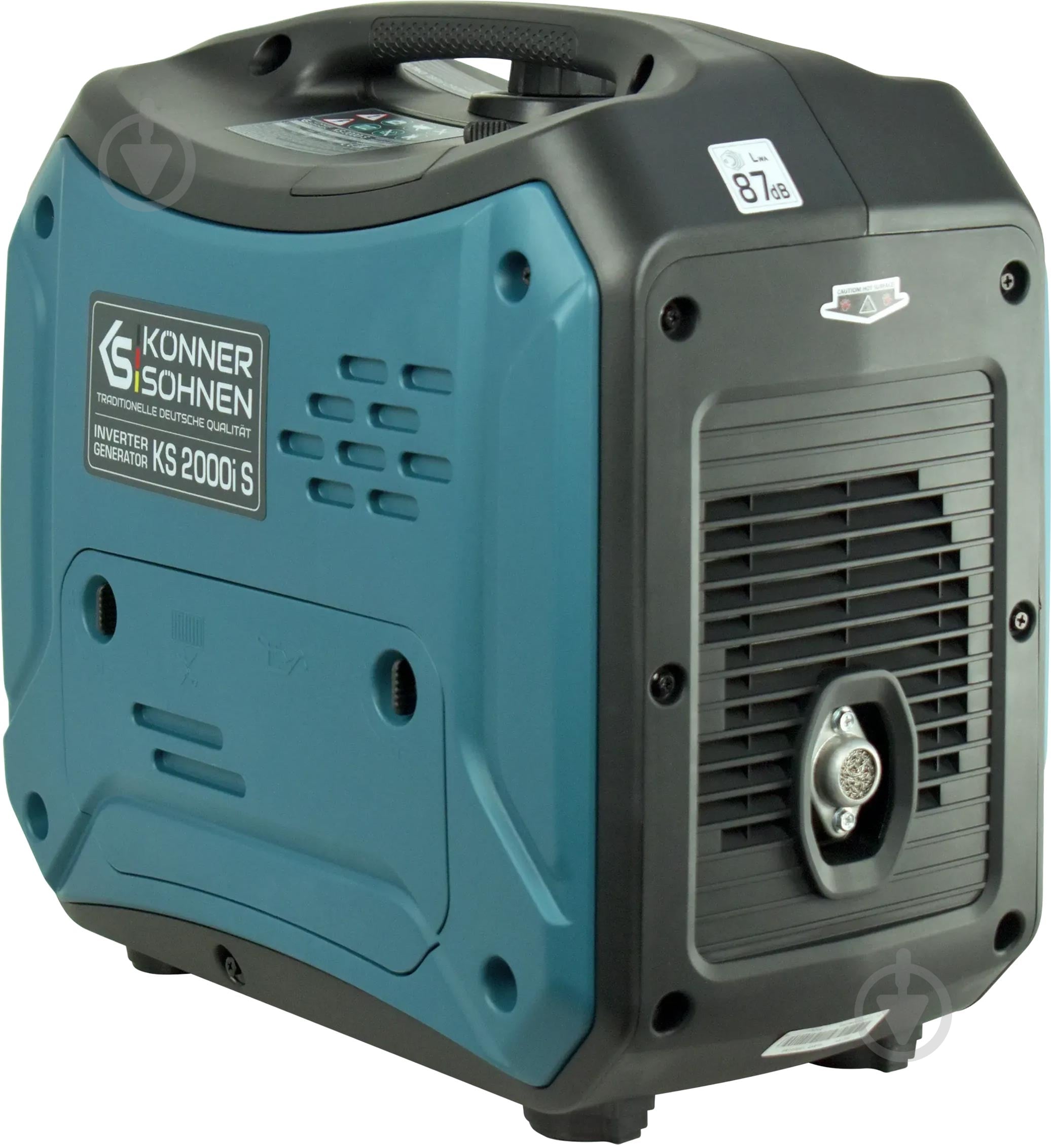 Генератор бензиновый Konner&Sohnen 1,8 кВт / 2 кВт 230 В KS 2000i S - фото 10