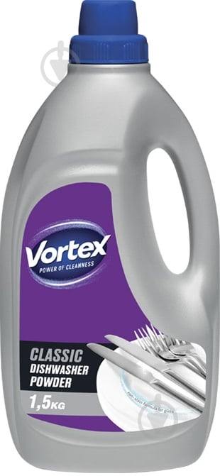 Порошок для посудомоечных машин Vortеx Classic 01,05,25 кг - фото 1 Порошок для посудомоечных машин Vortеx Classic 01,05,25 кг - фото 1