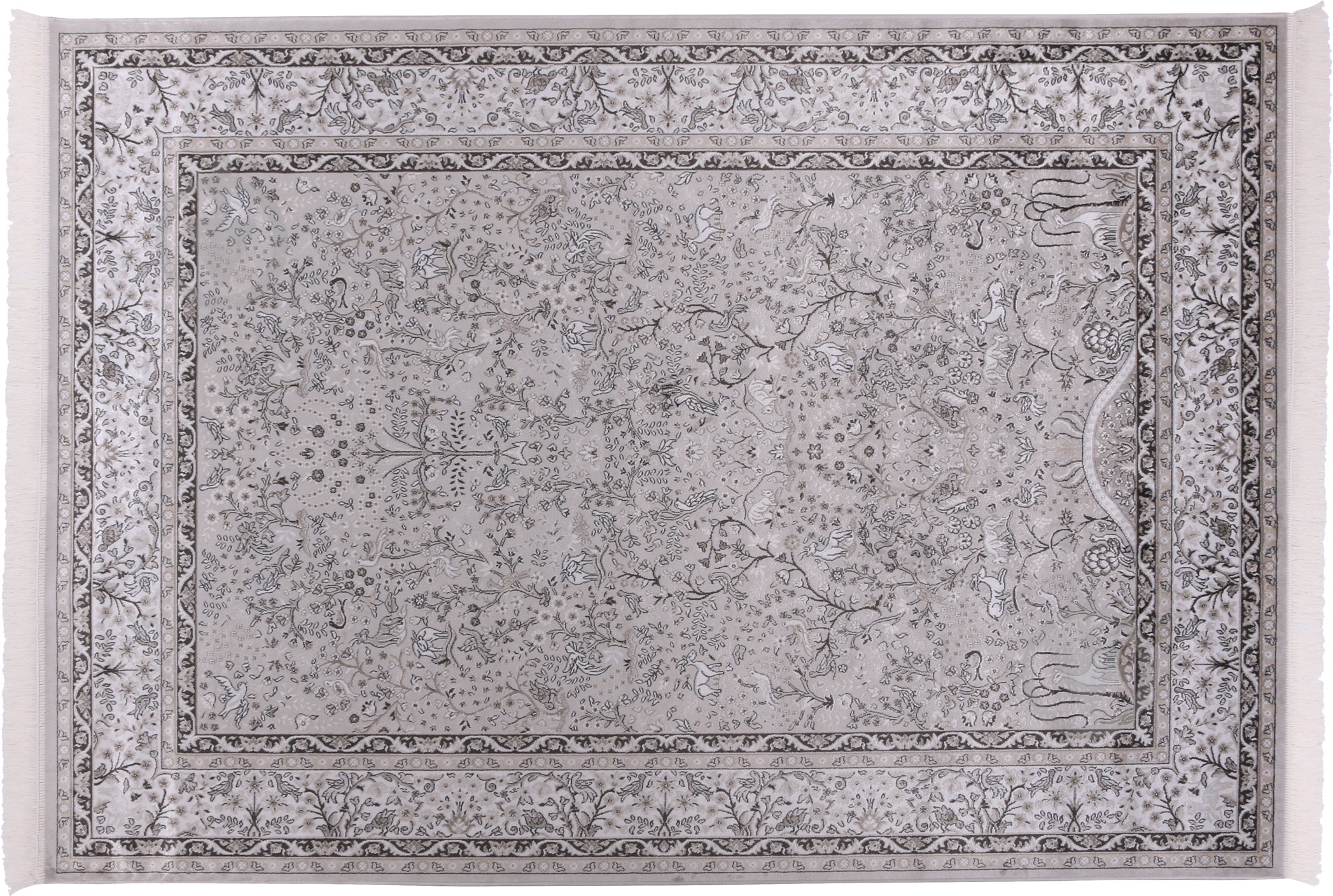 Ковер DC carpets Isphahan 77806 Silver 1,6x2,3 м - фото 1