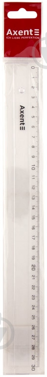 Линейка 30 см 7330-a Axent - фото 2