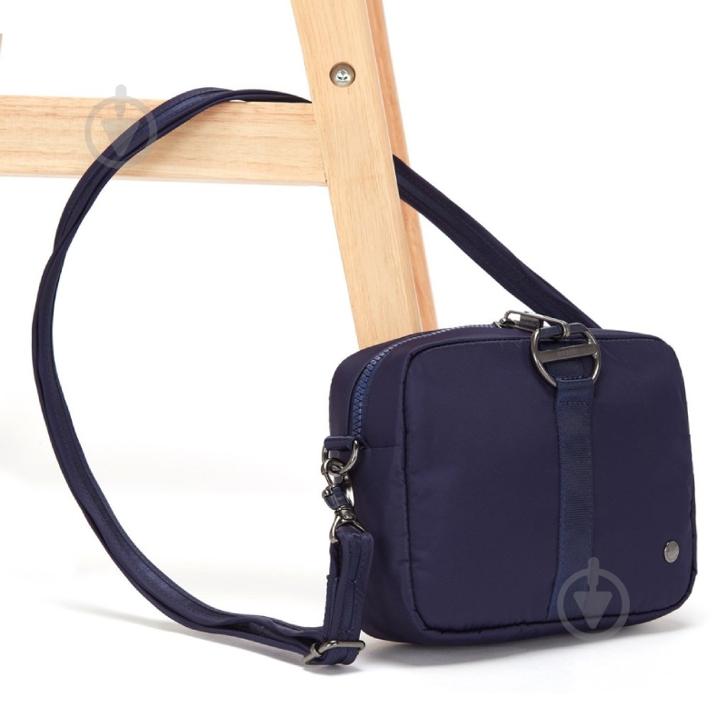 Сумка Pacsafe Citysafe CX square crossbody blue (20436645) - фото 5 Сумка Pacsafe Citysafe CX square crossbody blue (20436645) - фото 5