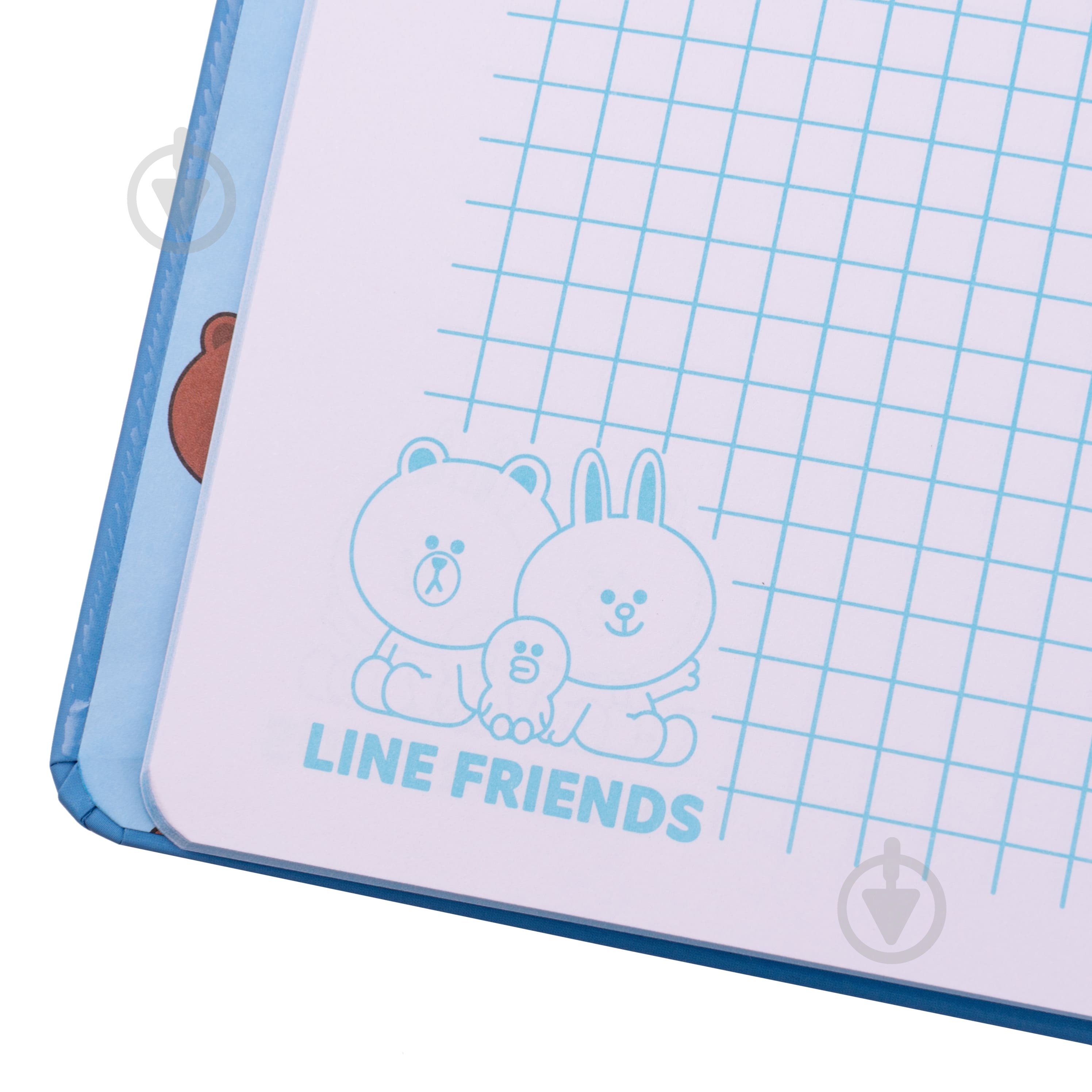 Блокнот А5 128 лист. линия Line Friends. Brown YES - фото 6