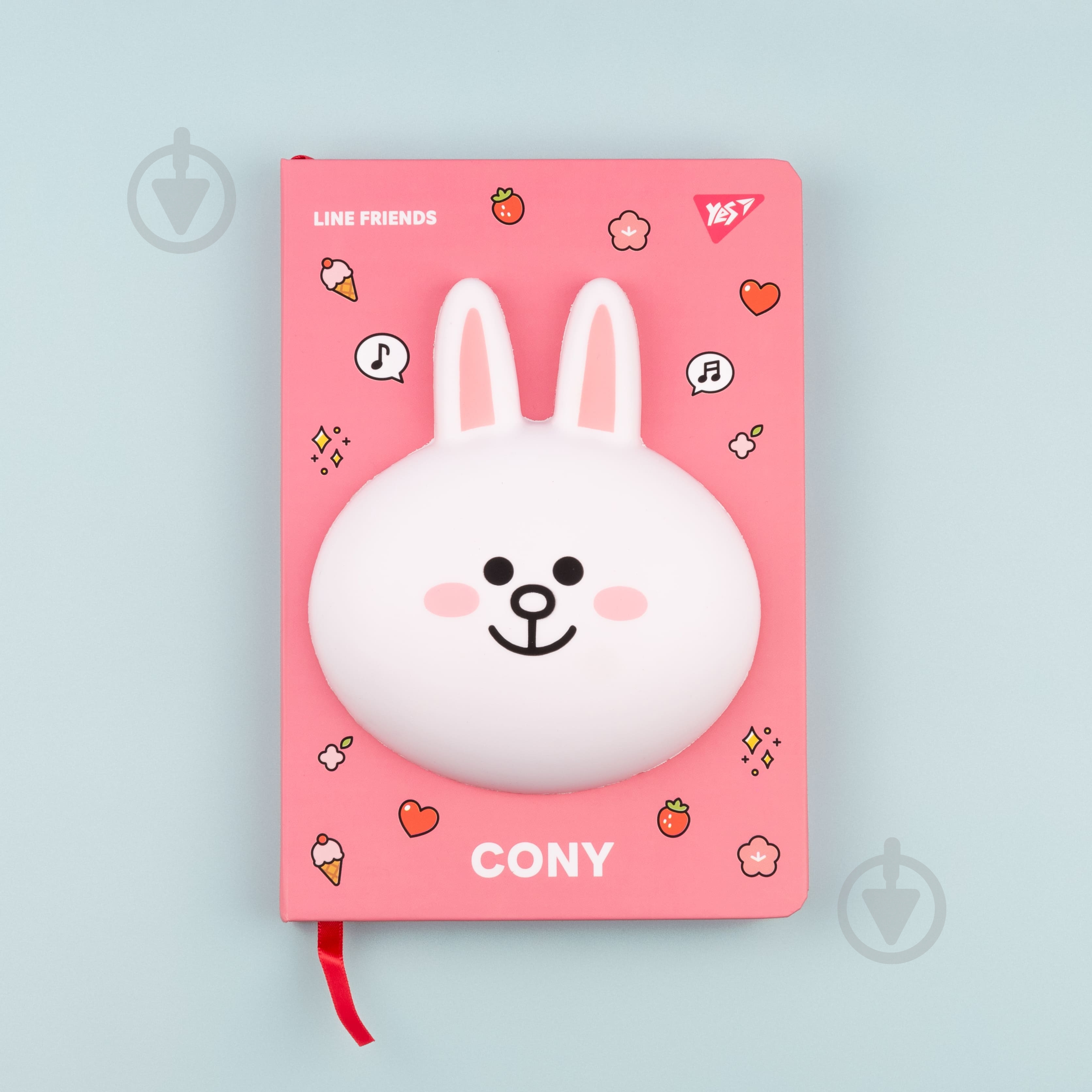 Блокнот А5 128 лист. линия Line Friends. Cony YES - фото 8