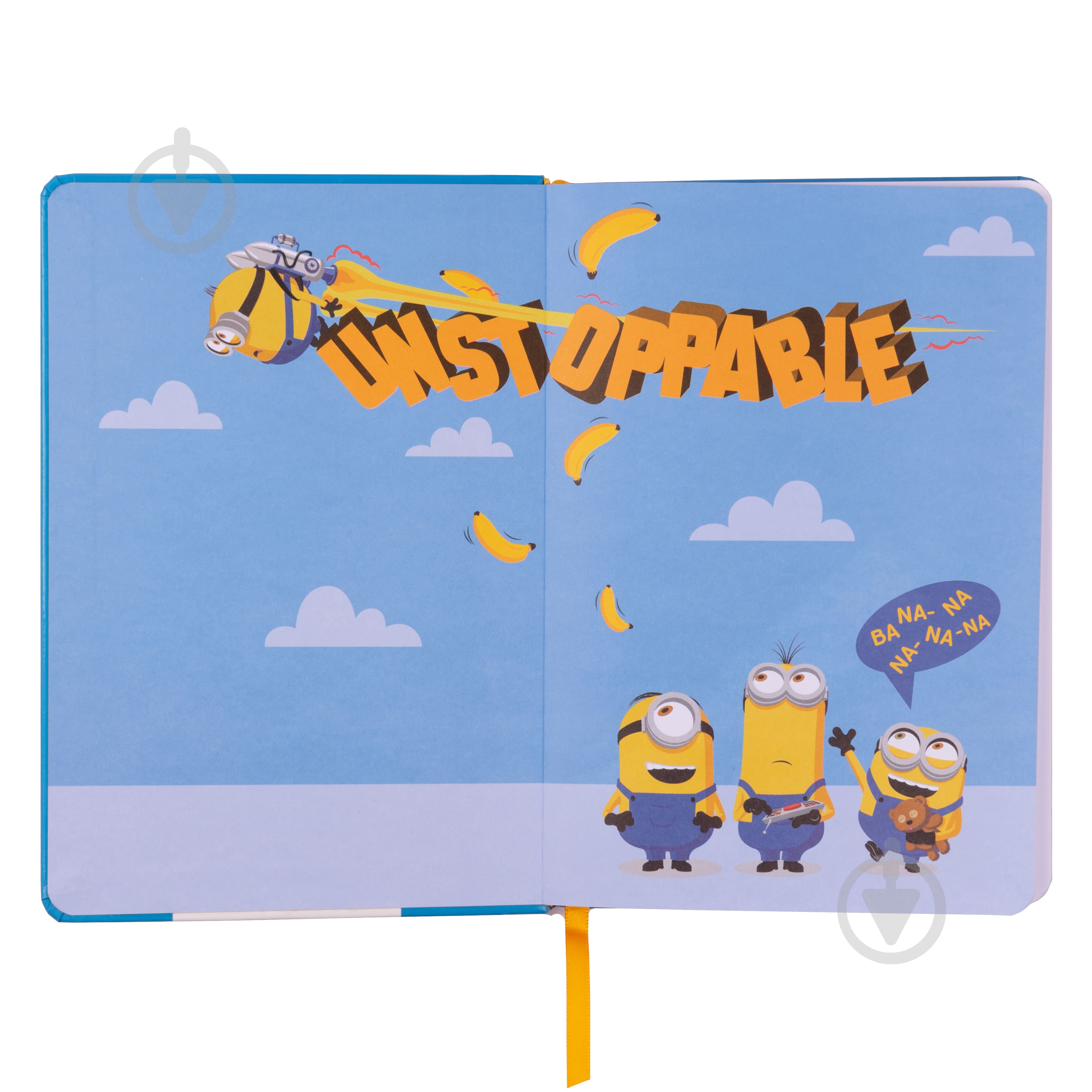 Блокнот А5 128 лист. линия Minions YES - фото 4