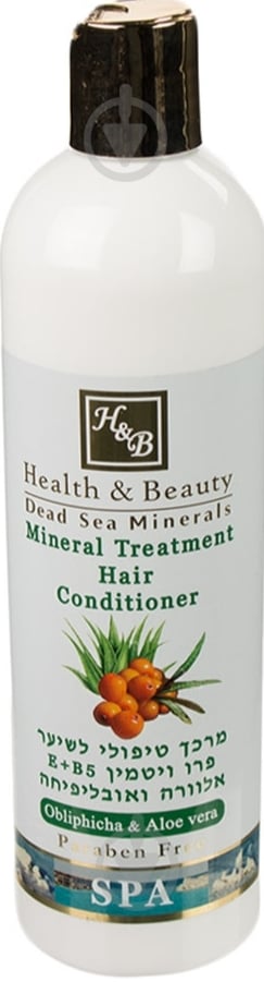 Кондиціонер Health and Beauty Spa для всіх типів волосся з мінералами Мертвого моря 400 мл - фото 1