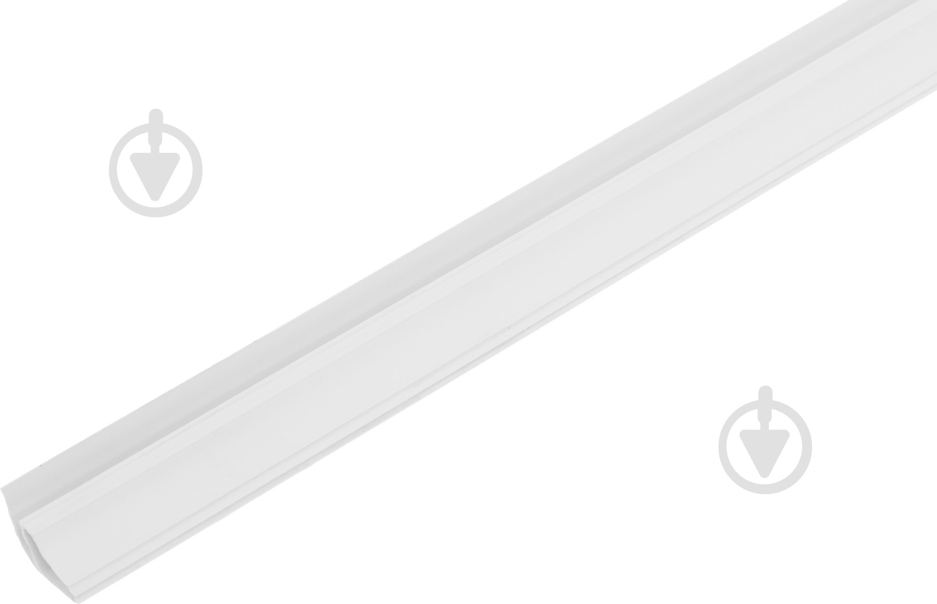 Профиль-плинтус ПВХ 3 м белый - фото 1