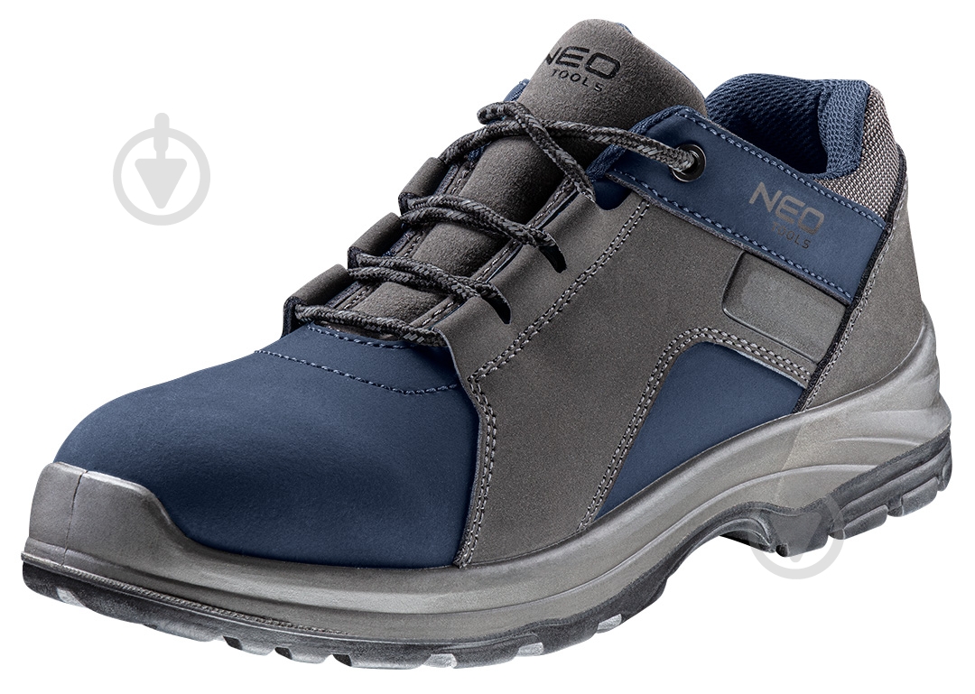 Полуботинки профессиональные NEO tools О2 FO SRC р.39 82-740 серо-синий - фото 2