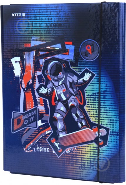 Папка для труда А4 Space Skating K21-213-2 KITE - фото 1 Папка для труда А4 Space Skating K21-213-2 KITE - фото 1