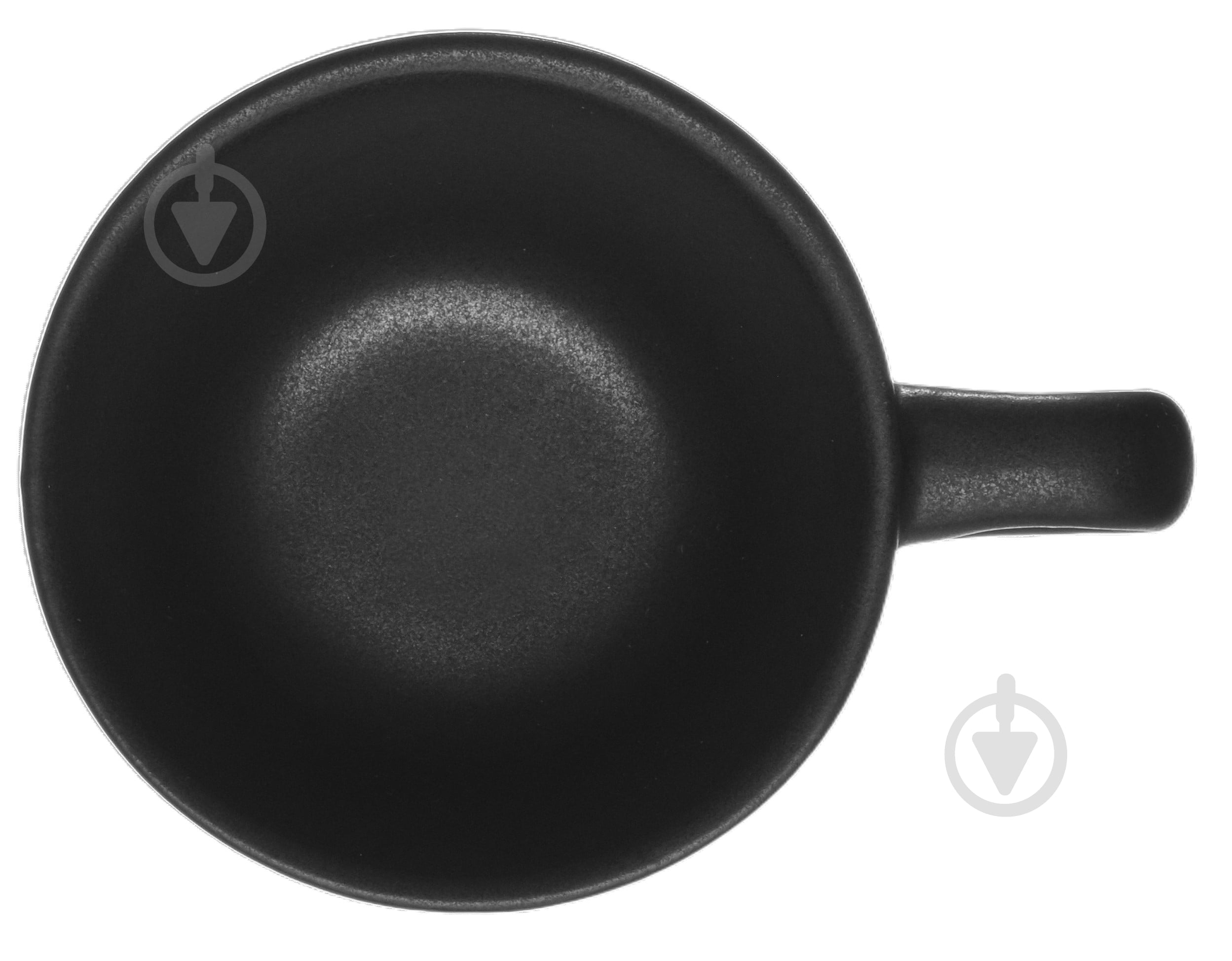 Чашка для еспресо Dovbysh Porcelain 60 мл WIN чорний - фото 2