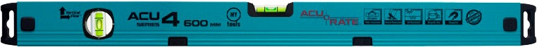Уровень 60 см ACURATE ACU4M-600 - фото 2