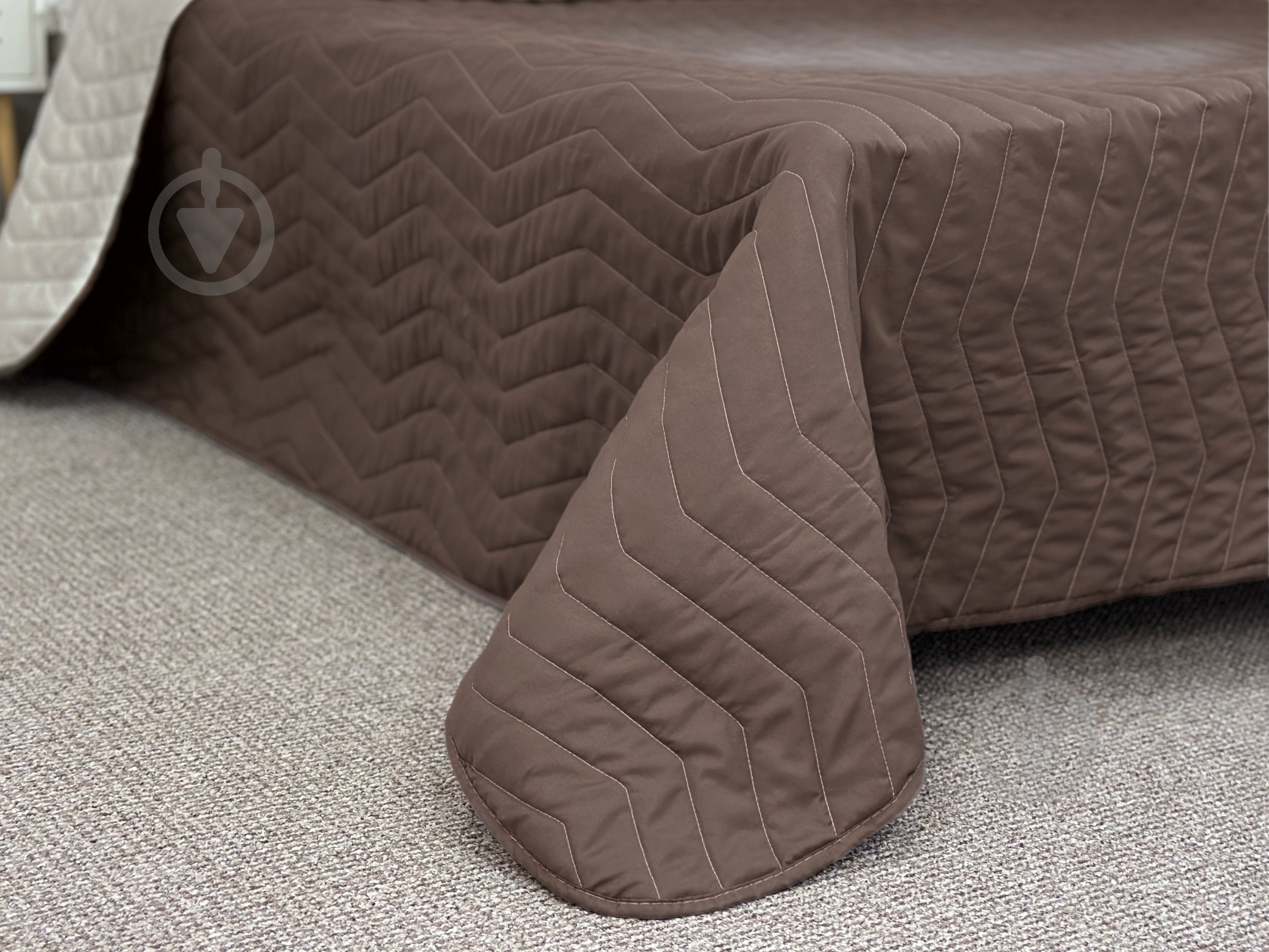 Покрывало 210x180 см ARCLOUD бежевый - фото 4