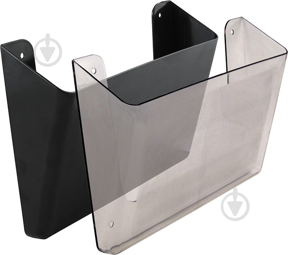 Лоток для бумаг D4008-28 дымчатый Axent - фото 3 Лоток для бумаг D4008-28 дымчатый Axent - фото 3