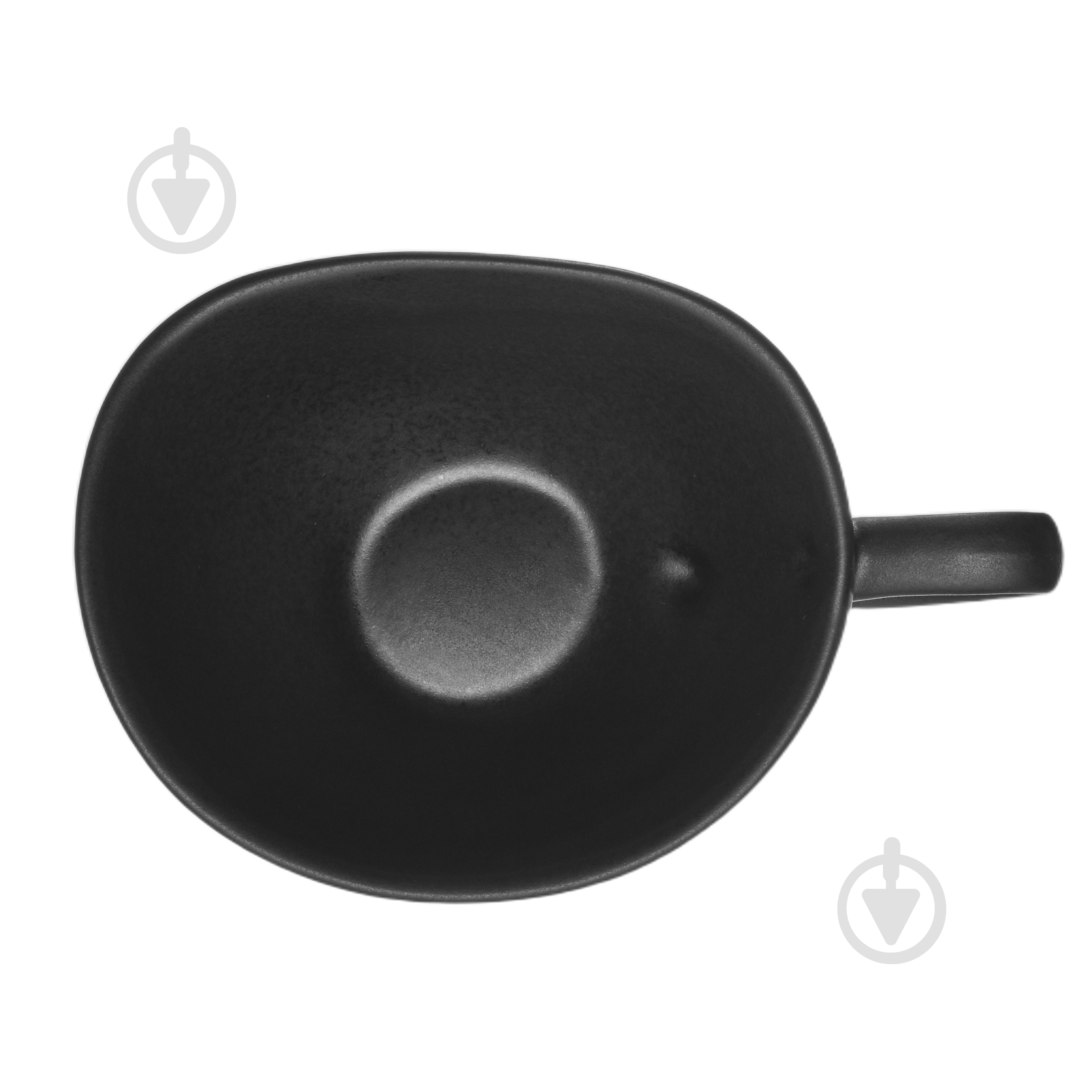 Чашка для кофе Dovbysh Porcelain WIN 110 мл черная - фото 2 Чашка для кофе Dovbysh Porcelain WIN 110 мл черная - фото 2