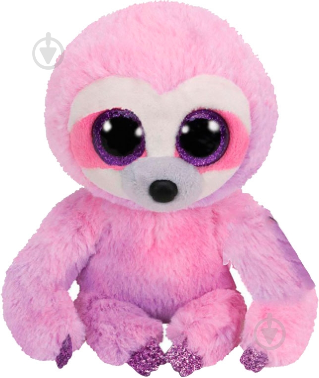 М'яка іграшка TY Beanie Boos лінивець Dreamy 15 см рожевий 36287 - фото 1