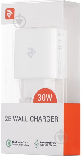 Сетевое зарядное устройство 2E Wall Charger USB-C PD3.0 30W - фото 5 Сетевое зарядное устройство 2E Wall Charger USB-C PD3.0 30W - фото 5