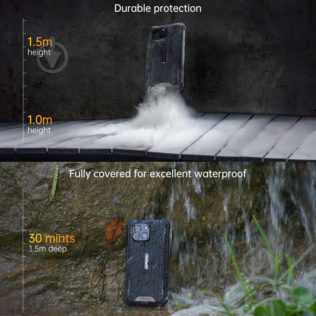 Смартфон Oukitel WP32 4/128GB (6931940733014) - фото 11 Смартфон Oukitel WP32 4/128GB (6931940733014) - фото 11