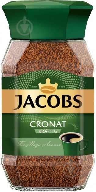 Кофе растворимый Jacobs Кронат Крафтиг 190 г - фото 1