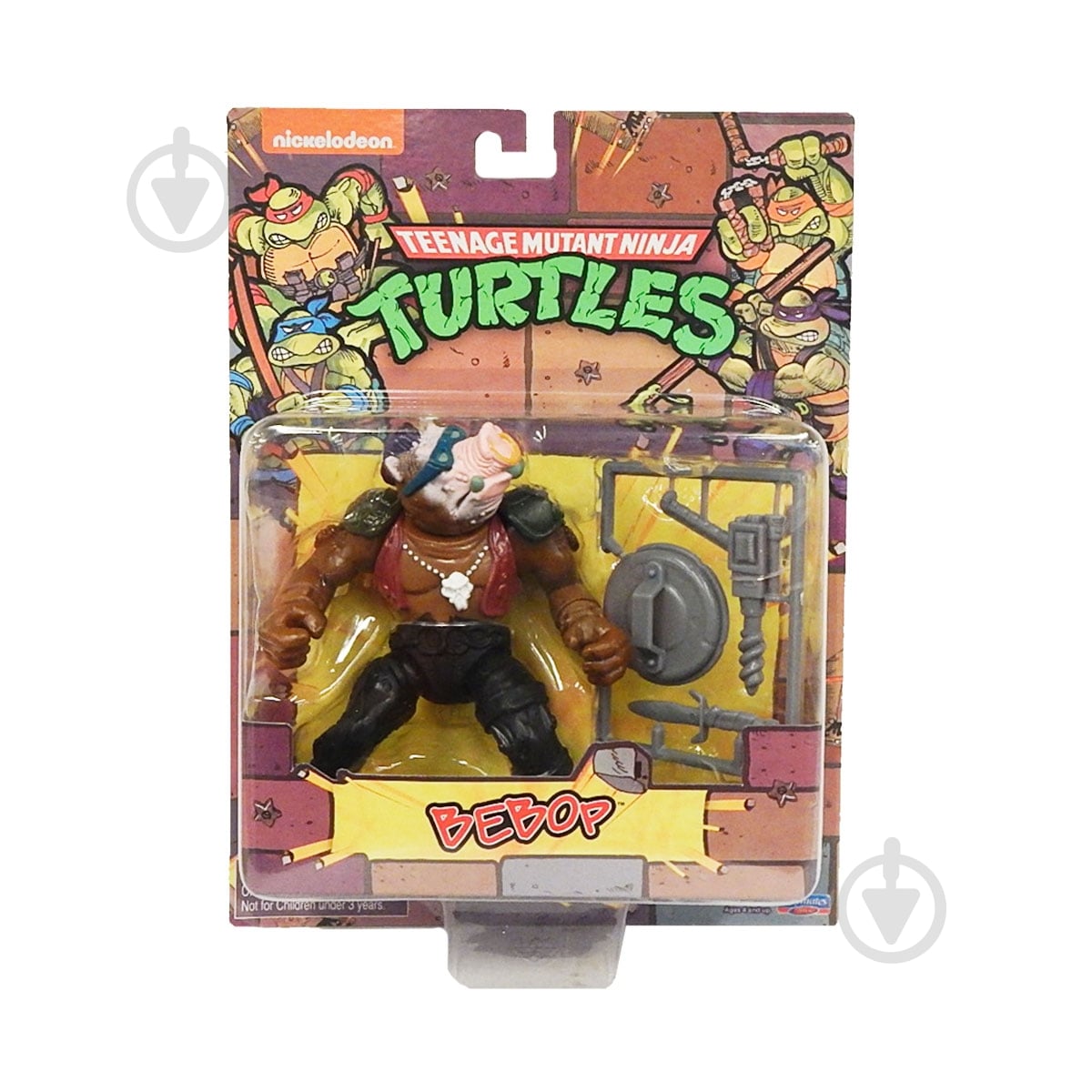 Игрушка TMNT 1988 Style - Бибоп 90909 - фото 1