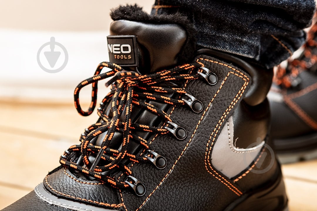 Ботинки рабочие NEO tools S3P SRC с металлическим подноском р.47 82-148 черный - фото 5 Ботинки рабочие NEO tools S3P SRC с металлическим подноском р.47 82-148 черный - фото 5