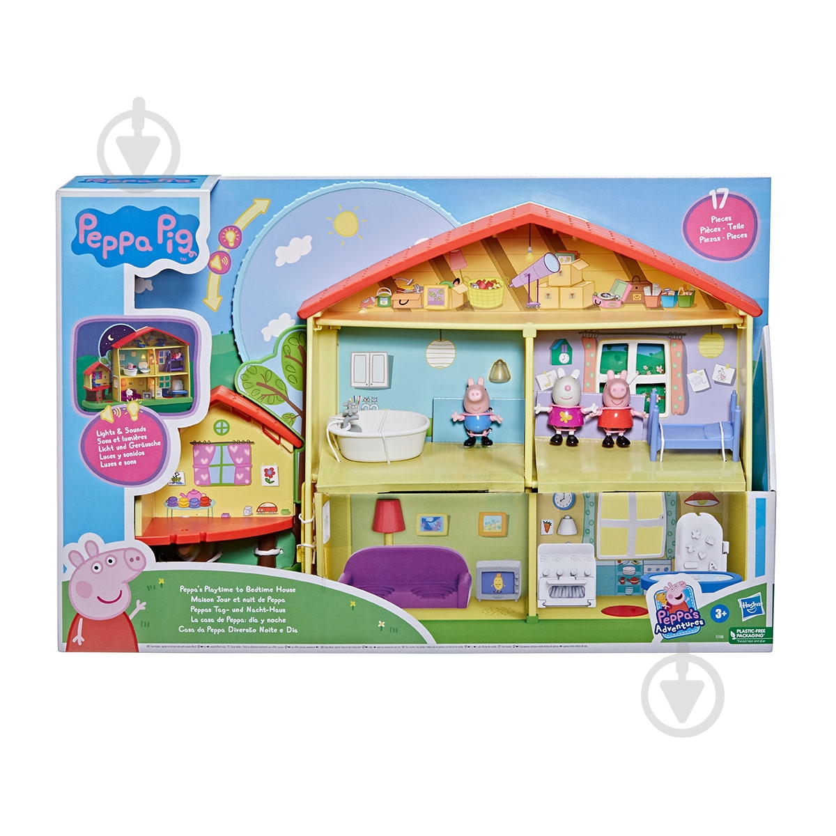 Игрушка Peppa Figurines Коттедж Пеппы День-ночь F2188 - фото 10