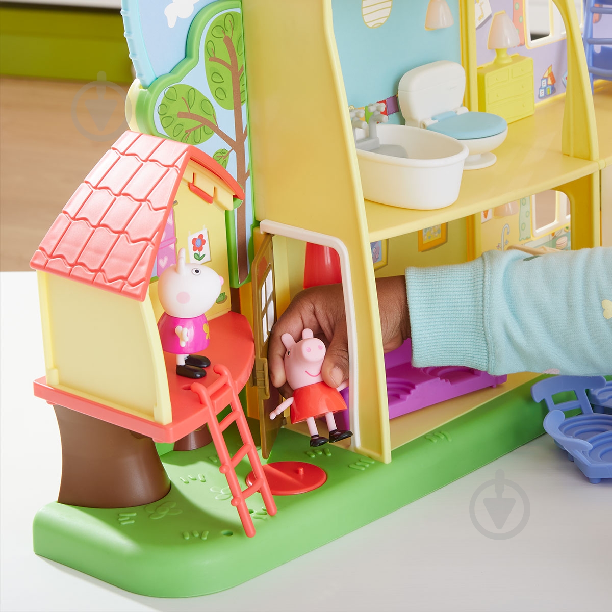 Игрушка Peppa Figurines Коттедж Пеппы День-ночь F2188 - фото 6