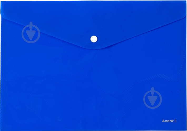 Папка на кнопке А4 непрозрачная синяя 1412-22-A Axent - фото 1 Папка на кнопке А4 непрозрачная синяя 1412-22-A Axent - фото 1