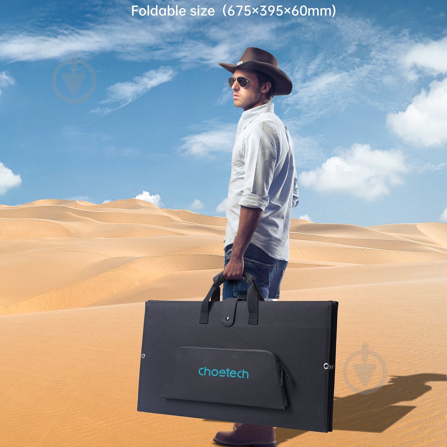 Солнечная панель Choetech SC010-BK - фото 6