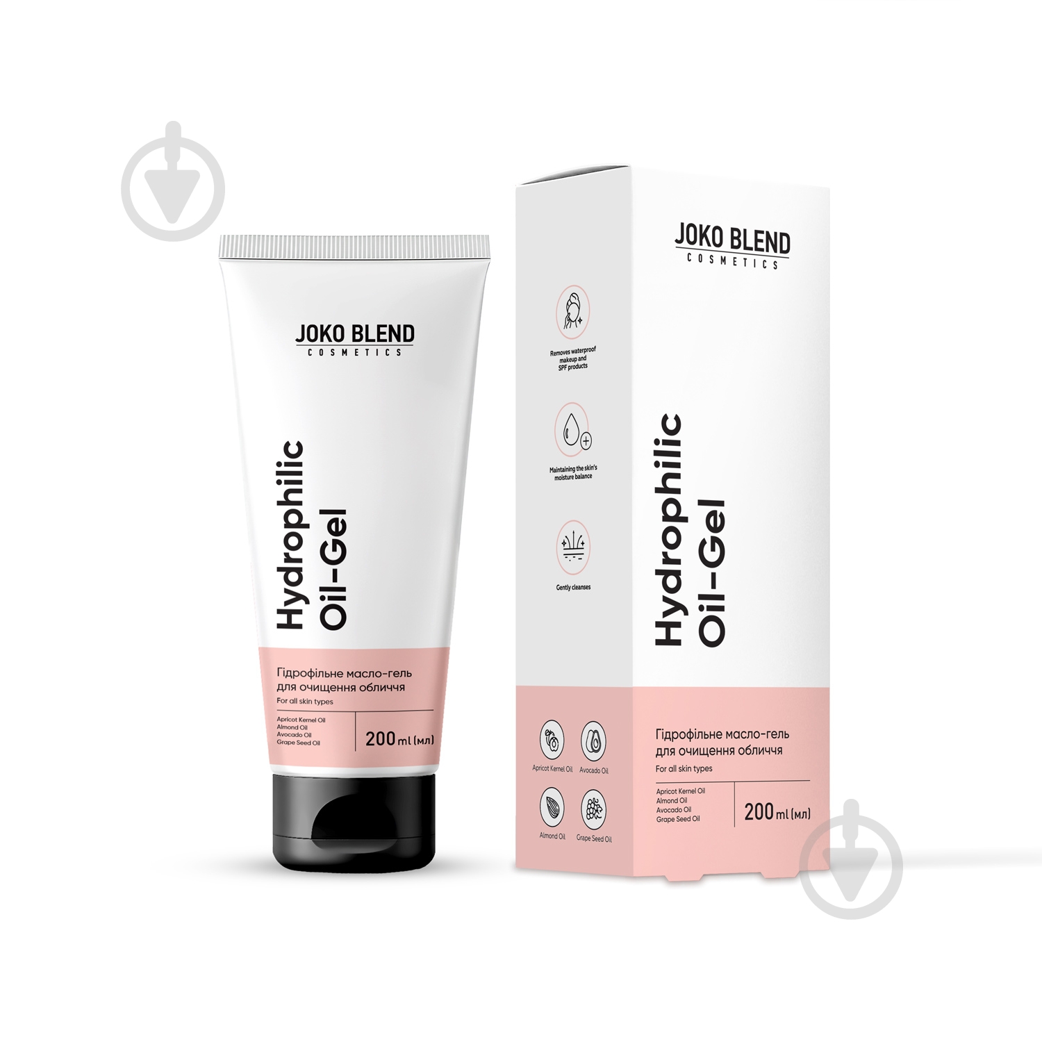 Олія-гель Joko Blend Cosmetics гідрофільна Hydrophilic Cleansing Oil-Gel 200 мл - фото 1