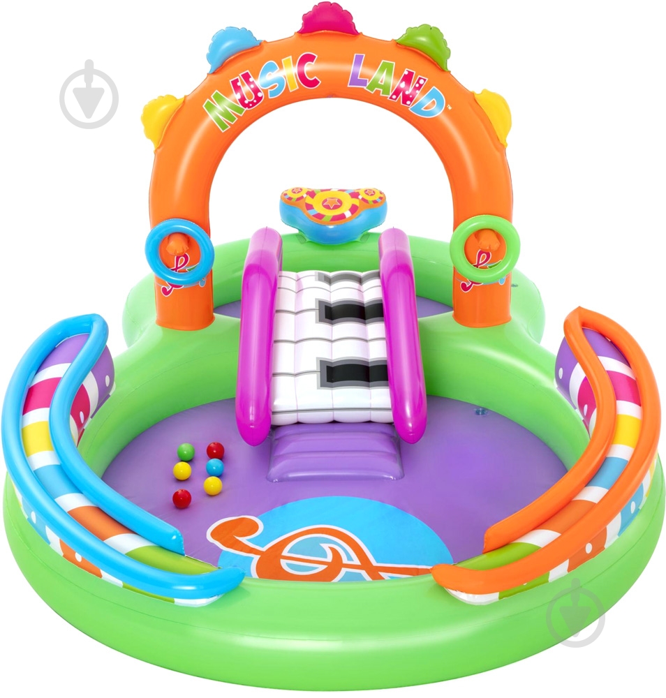 Басейн надувний Bestway Sing 'n Splash 295х190х137 см - фото 1 Басейн надувний Bestway Sing 'n Splash 295х190х137 см - фото 1