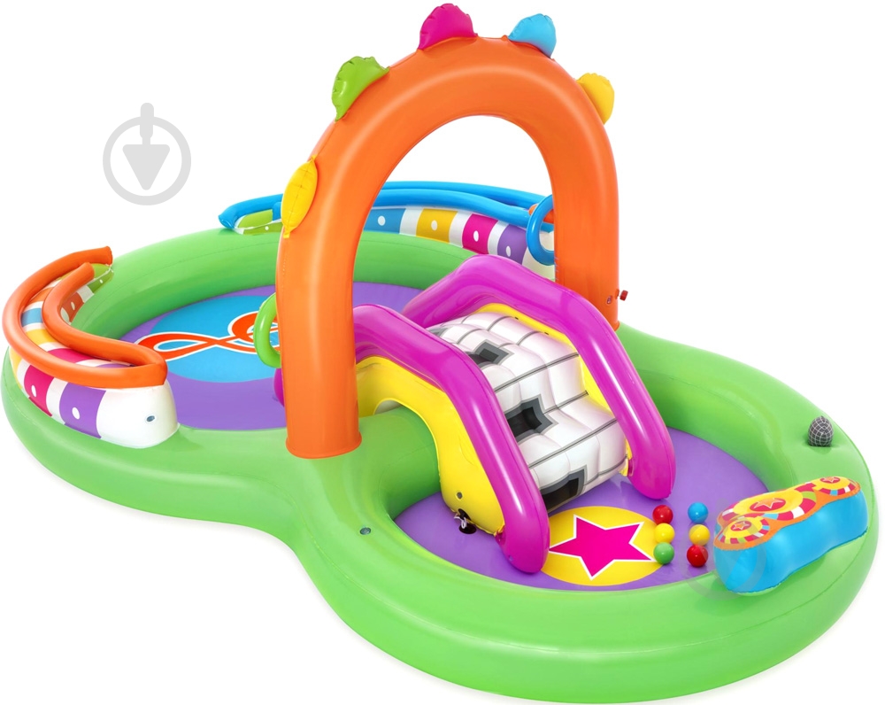 Басейн надувний Bestway Sing 'n Splash 295х190х137 см - фото 11 Басейн надувний Bestway Sing 'n Splash 295х190х137 см - фото 11