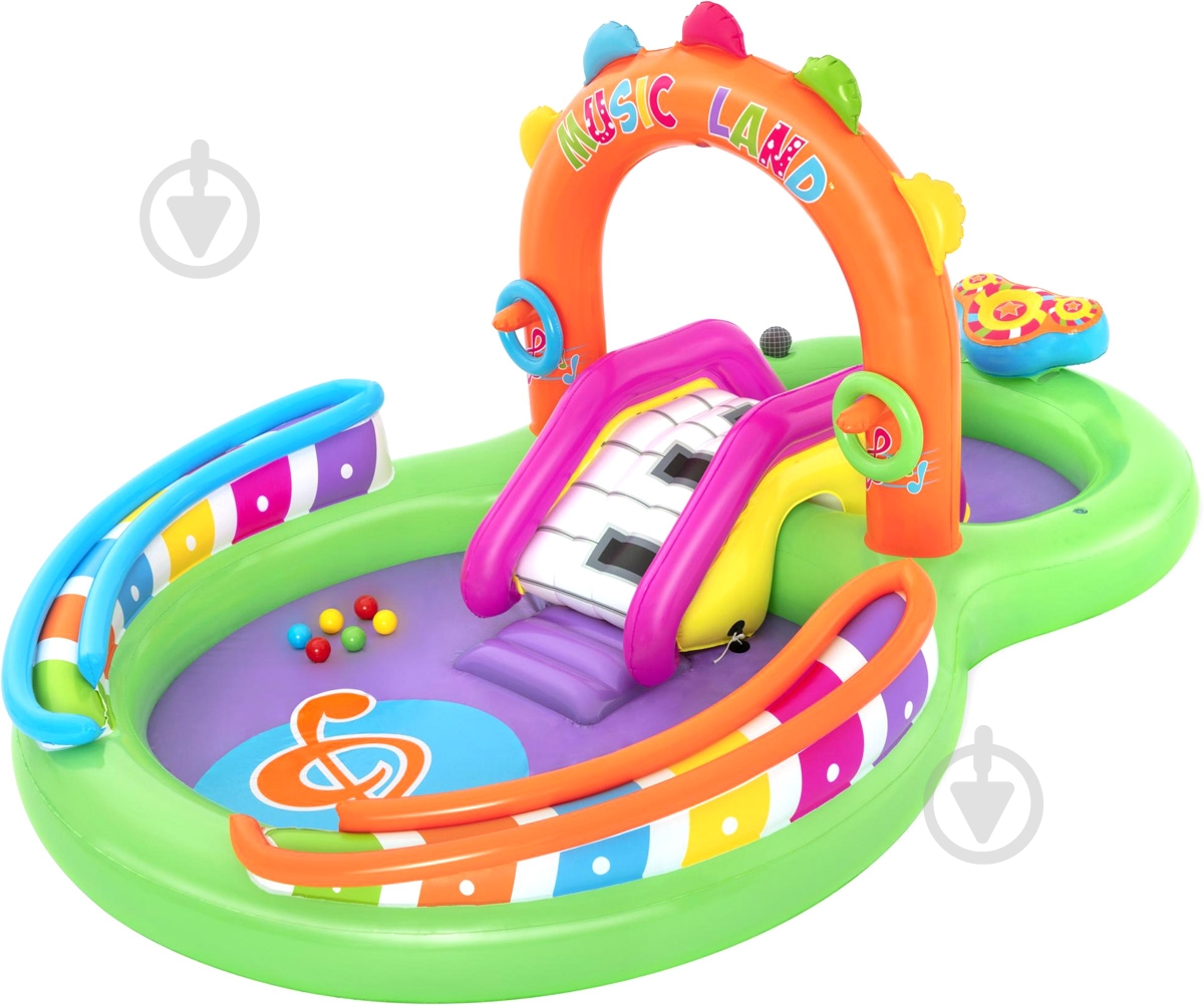 Басейн надувний Bestway Sing 'n Splash 295х190х137 см - фото 2 Басейн надувний Bestway Sing 'n Splash 295х190х137 см - фото 2