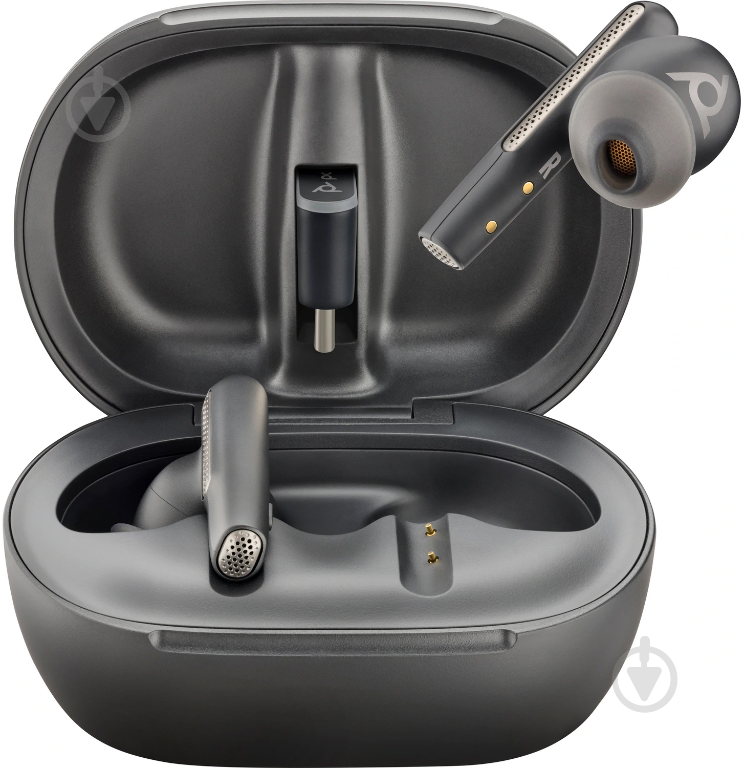 Bluetooth-гарнитура Poly TWS Voyager Free 60+ black (7Y8G4AA) - фото 4