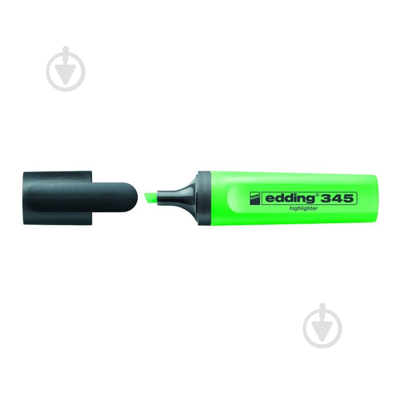 Маркер текстовий Edding Highlighter 2-5 мм e-345/04 зелений - фото 1