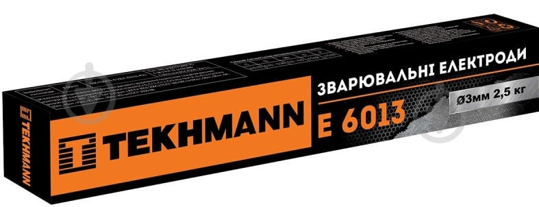 Электроды сварочные Tekhmann Е-6013 3 мм 2,5 кг - фото 1
