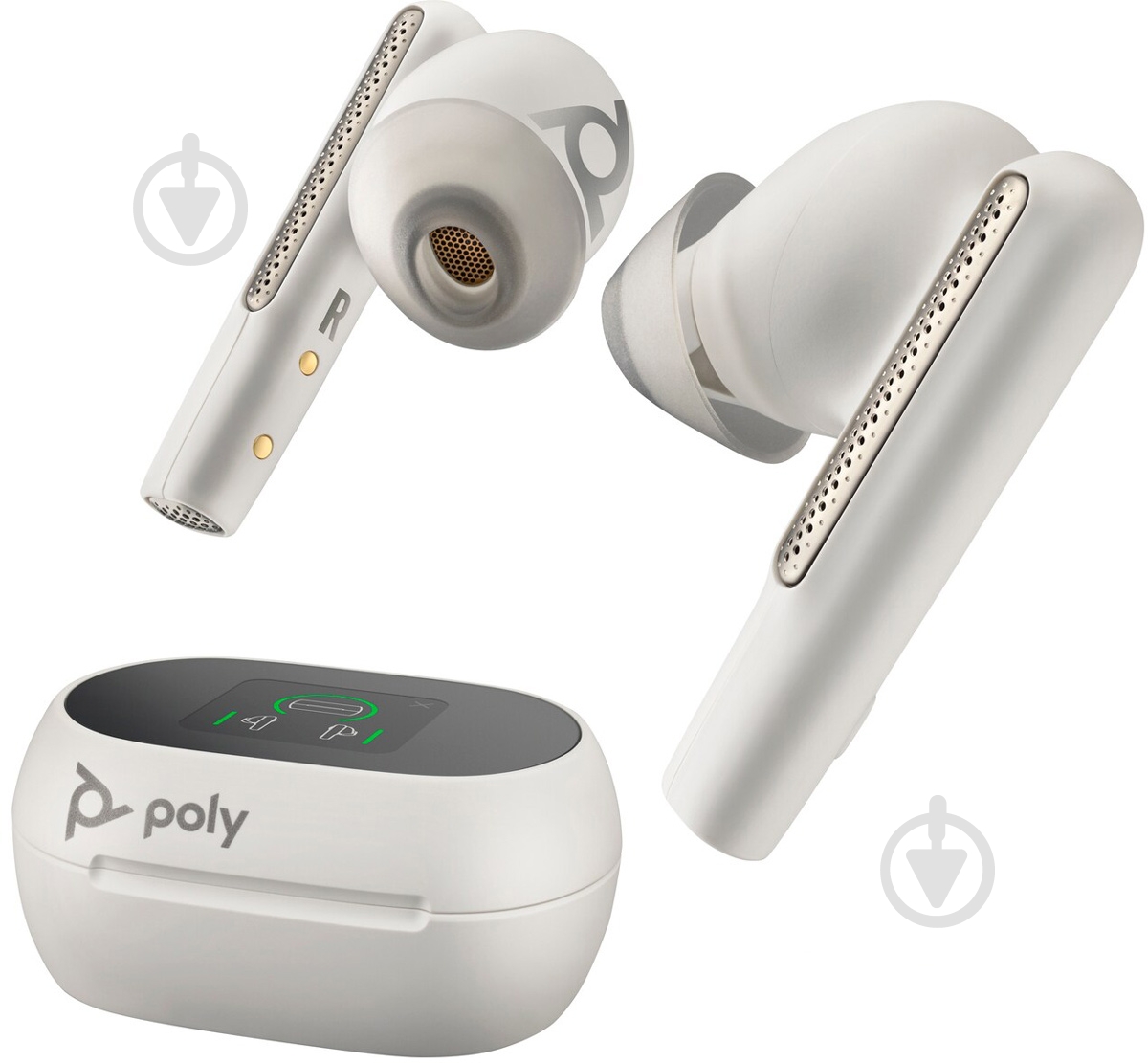 Bluetooth-гарнітура Poly TWS Voyager Free 60+ white (7Y8G5AA) - фото 1 Bluetooth-гарнітура Poly TWS Voyager Free 60+ white (7Y8G5AA) - фото 1
