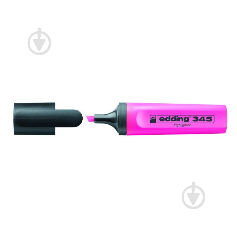 Маркер текстовий Edding Highlighter 2-5 мм e-345/09 рожевий - фото 1