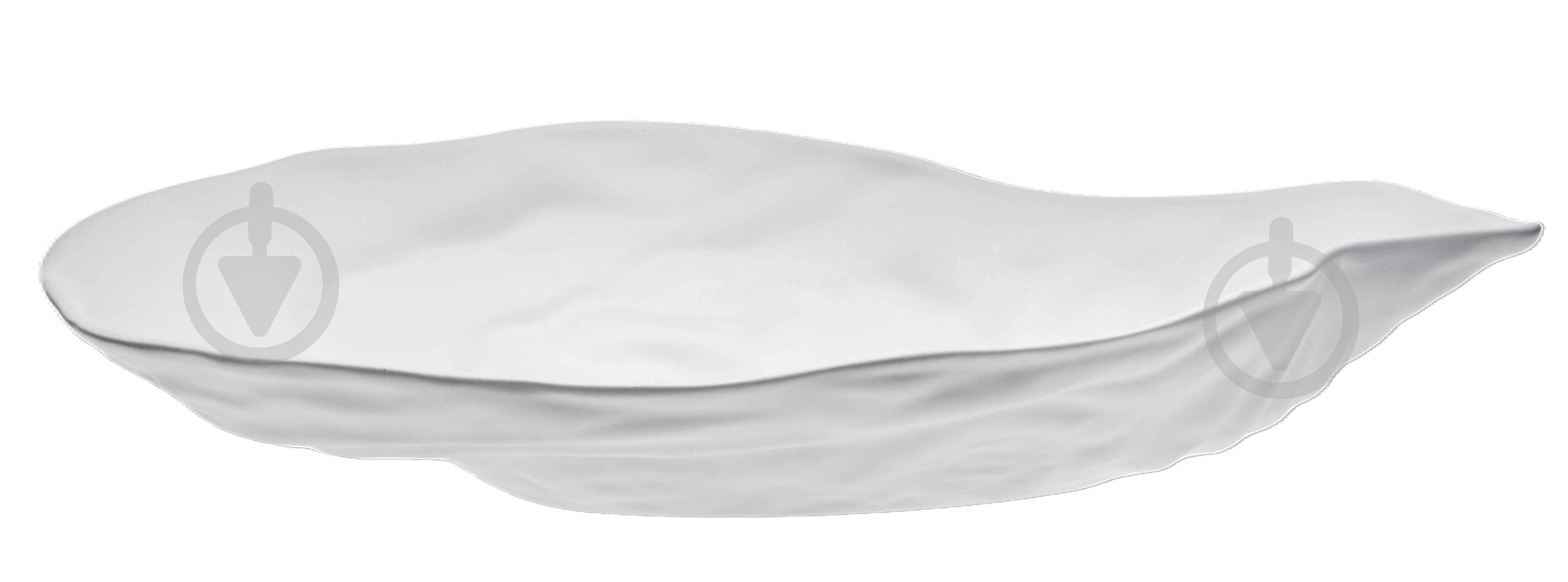 Тарелка Dovbysh Porcelain Ракушка 14х7 см 70 мл Khvylya белая - фото 2 Тарелка Dovbysh Porcelain Ракушка 14х7 см 70 мл Khvylya белая - фото 2
