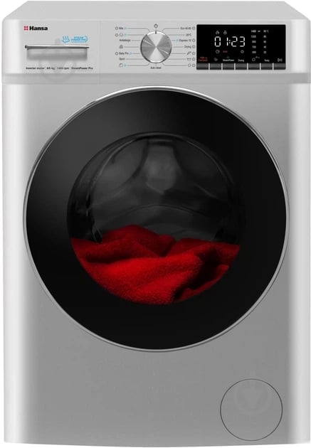 Стиральная машина с сушкой Hansa WDHG814521LG - фото 2 Стиральная машина с сушкой Hansa WDHG814521LG - фото 2