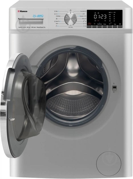 Стиральная машина с сушкой Hansa WDHG814521LG - фото 3 Стиральная машина с сушкой Hansa WDHG814521LG - фото 3