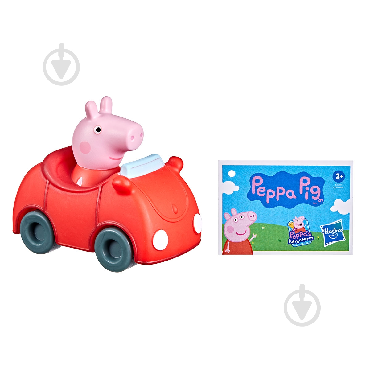 Игрушка Peppa Figurines Мини-машинка Пеппа в машине F2522 - фото 2