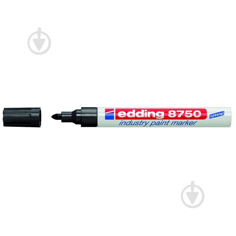 Маркер специальный Edding Industry Paint 2-4 мм e-8750/01 черный - фото 1