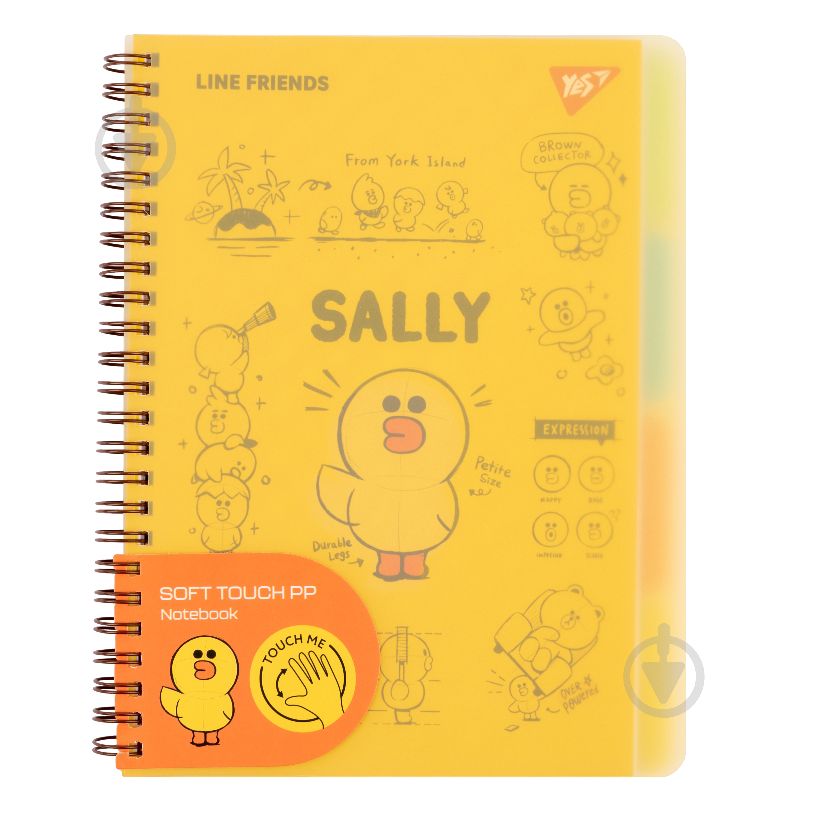 Блокнот А5 80 арк. Line Friends. Sally YES - фото 1 Блокнот А5 80 арк. Line Friends. Sally YES - фото 1