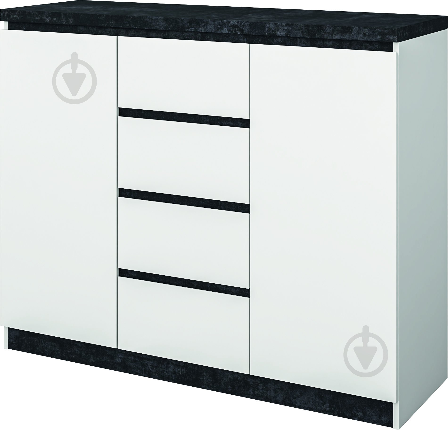 УЦІНКА! Комод Світ Меблів 2Д4Ш Мія 980x400 мм німфея альба/німфея альба (УЦ №2913) - фото 1 УЦІНКА! Комод Світ Меблів 2Д4Ш Мія 980x400 мм німфея альба/німфея альба (УЦ №2913) - фото 1