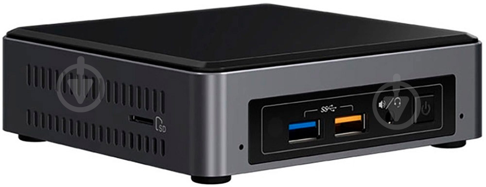 Неттоп Intel NUC Kit (BOXNUC7I3BNK) black - фото 1