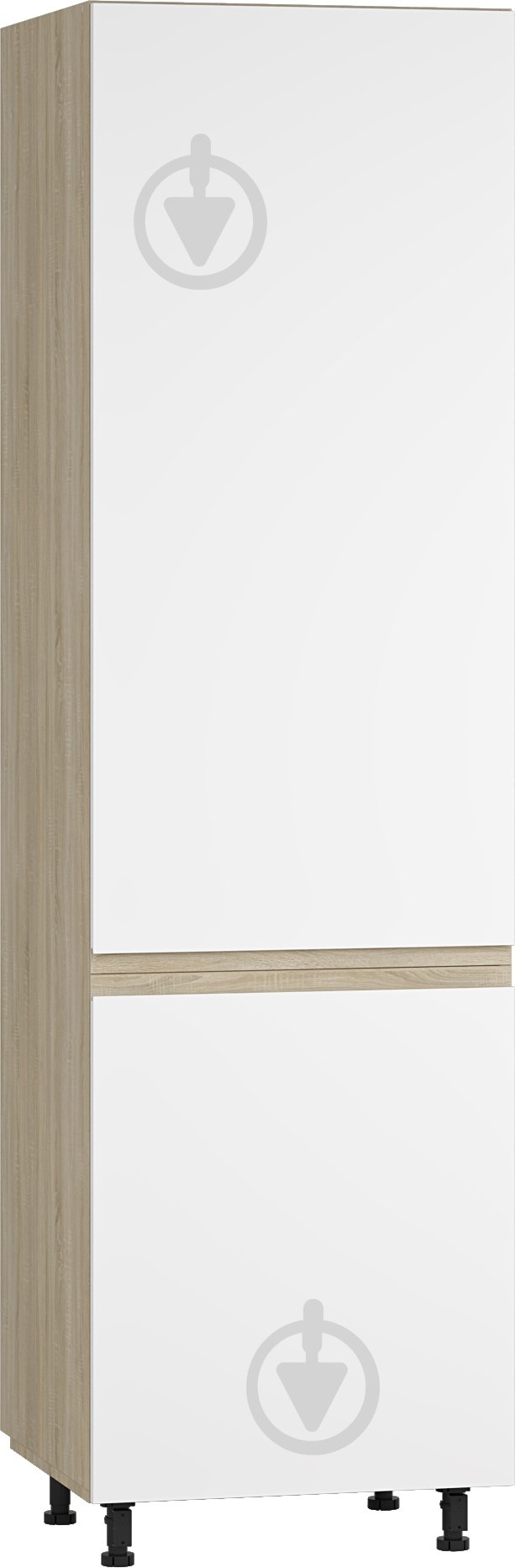 УЦЕНКА! Шкаф-пенал универсальная 60/214 МС Джетта белый альба/дуб сонома Грейд (УЦ №2913) - фото 1