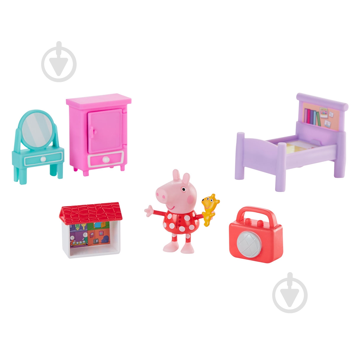 Игрушка Peppa Figurines Спальня Пеппы F2527 - фото 2